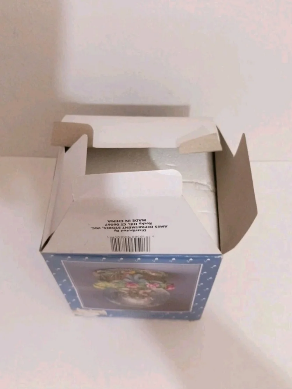 VTG Birdhouse Musical Waterglobe Snow Globe Wind Beneath My Wings Working READ
